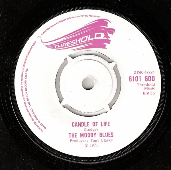 The Moody Blues - Melancholy Man / Candle Of Life 4 The Moody Blues - Melancholy Man / Candle Of Life
