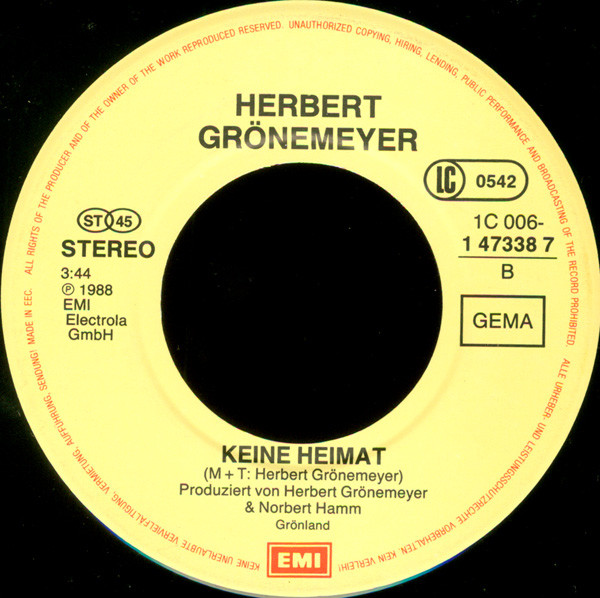 Herbert Grönemeyer - Was Soll Das 4 Herbert Grönemeyer - Was Soll Das
