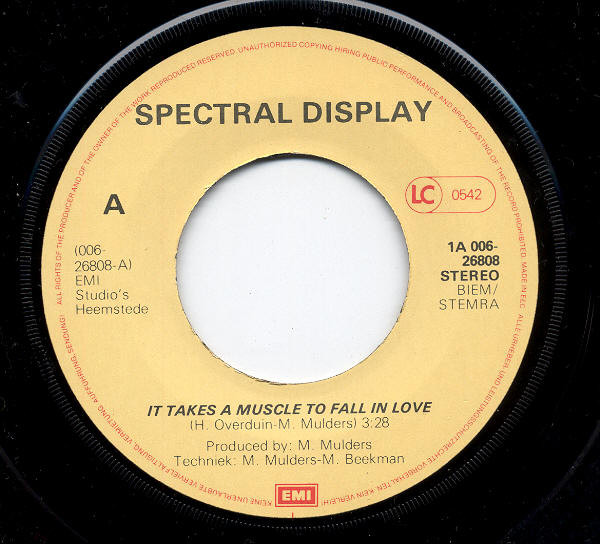 Spectral Display - It Takes A Muscle To Fall In Love 3 Spectral Display - It Takes A Muscle To Fall In Love