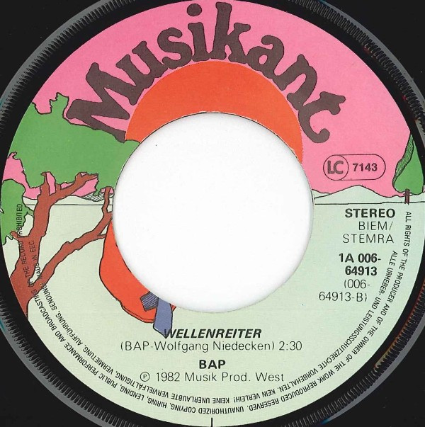 BAP - Kristallnaach / Wellenreiter 4 BAP - Kristallnaach / Wellenreiter