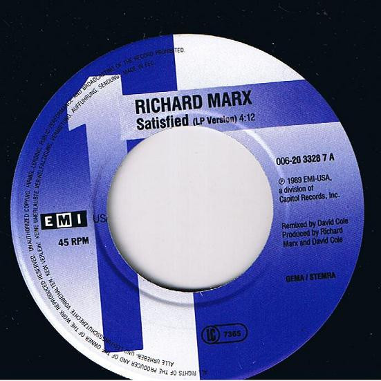 Richard Marx - Satisfied 3 Richard Marx - Satisfied