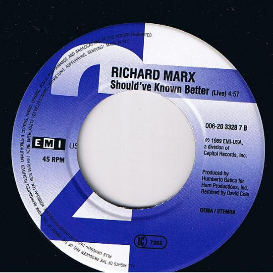 Richard Marx - Satisfied 4 Richard Marx - Satisfied