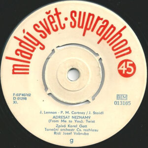 Karel Gott - Adresát Neznámý / Roň Slzy