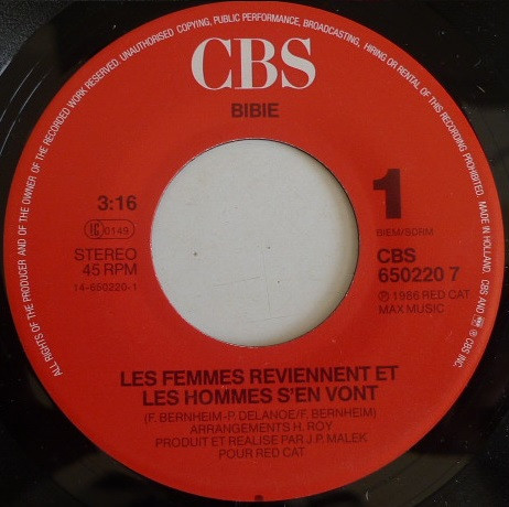 Bibie - Les Femmes Reviennent... 3 Bibie - Les Femmes Reviennent...