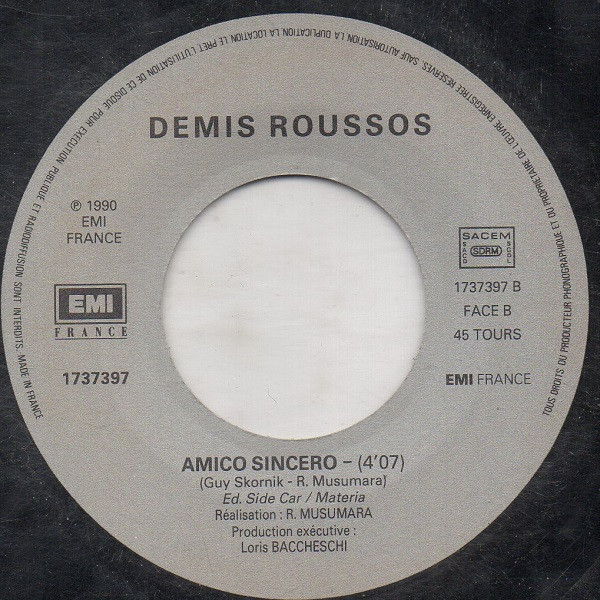 Demis Roussos - Poésie 4 Demis Roussos - Poésie