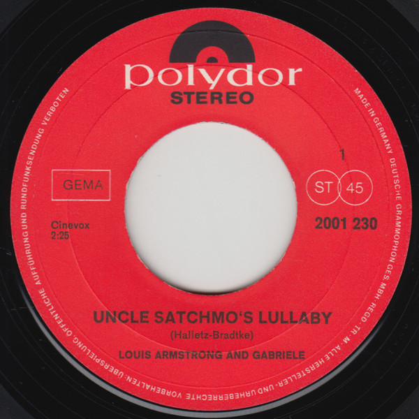 Louis Armstrong - Uncle Satchmo's Lullaby 3 Louis Armstrong - Uncle Satchmo's Lullaby