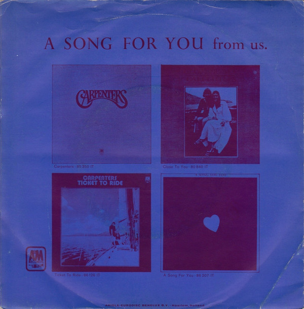 Carpenters - It's Going To Take Some Time 2 Carpenters - It's Going To Take Some Time