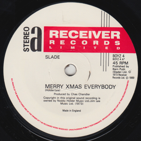 Slade - Merry Xmas Everybody 3 Slade - Merry Xmas Everybody