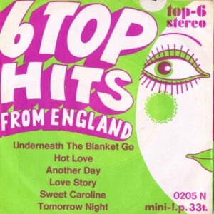 Unknown Artist - 6 Top Hits From England