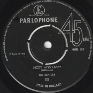 The Beatles - Dizzy Miss Lizzy / Yesterday