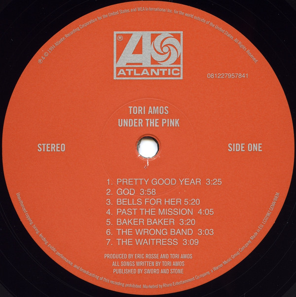 Tori Amos - Under The Pink 3 Tori Amos - Under The Pink