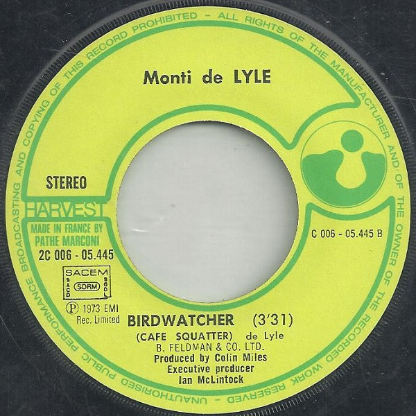 Monti De Lyle - The Yum Yum Song 4 Monti De Lyle - The Yum Yum Song