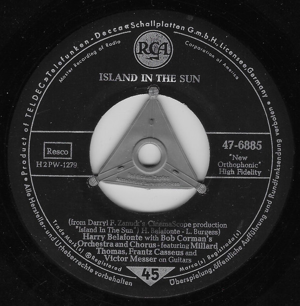 Harry Belafonte - Island In The Sun 1 Harry Belafonte - Island In The Sun