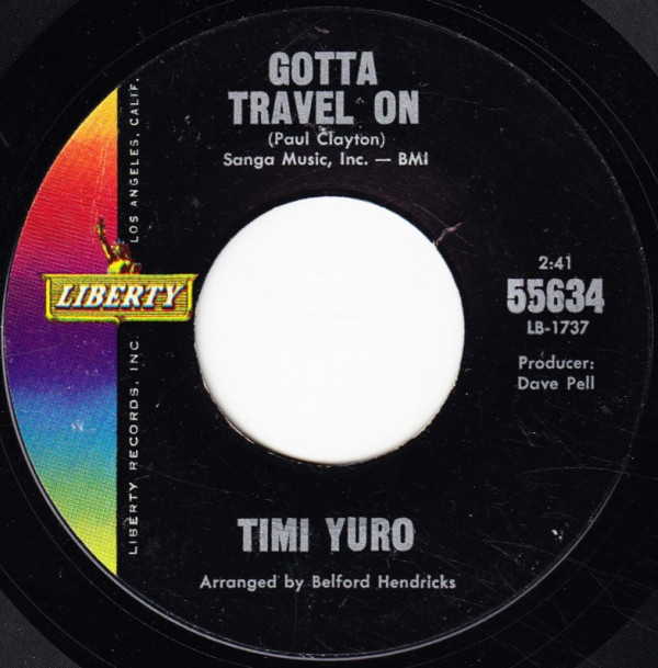 Timi Yuro - Gotta Travel On / Down In The Valley 1 Timi Yuro - Gotta Travel On / Down In The Valley
