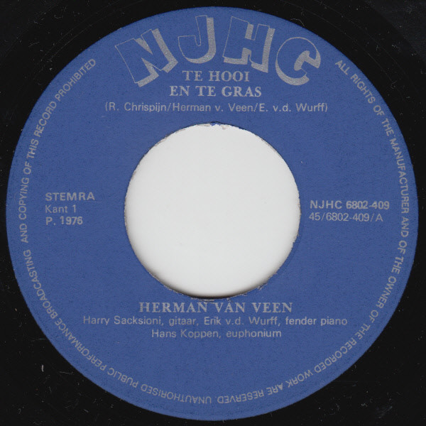 Herman van Veen - Te Hooi En Te Gras 3 Herman van Veen - Te Hooi En Te Gras