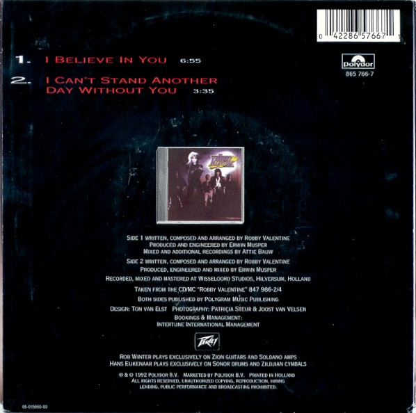 Robby Valentine - I Believe In You 2 Robby Valentine - I Believe In You