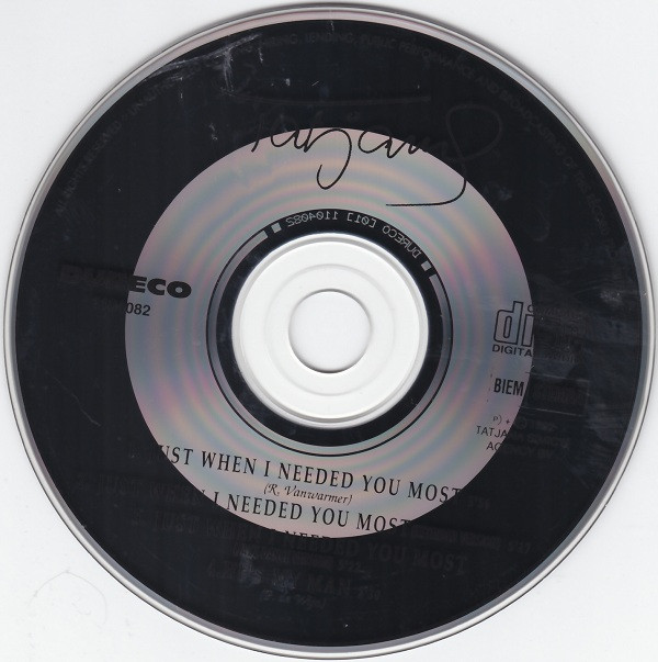 Tatjana - Just When I Needed You Most 3 Tatjana - Just When I Needed You Most