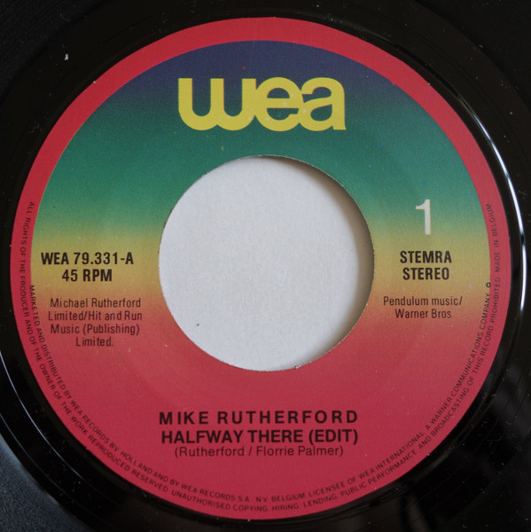 Mike Rutherford - Halfway There 3 Mike Rutherford - Halfway There