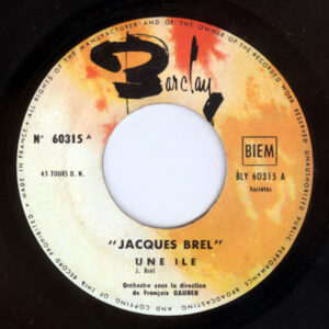 Jacques Brel - Une Ile / Rosa