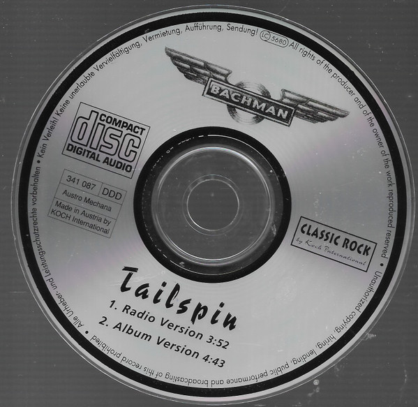 Bachman - Tailspin 3 Bachman - Tailspin