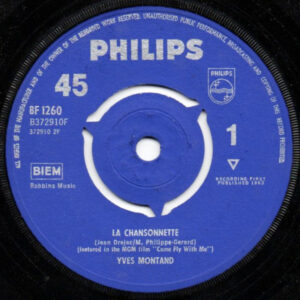 Yves Montand - La Chansonnette