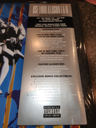 Guns N' Roses - Use Your Illusion I & II 3 Guns N' Roses - Use Your Illusion I & II
