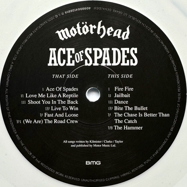 Motörhead - Ace Of Spades 3 Motörhead - Ace Of Spades