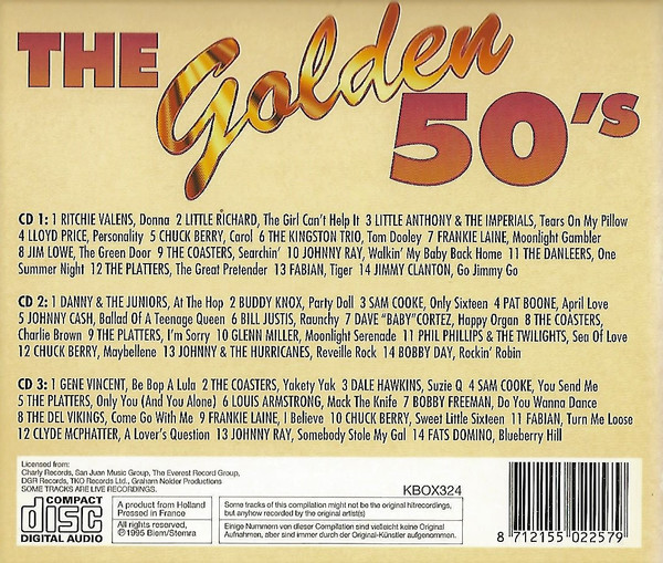 Various - The Golden 50's 2 Various - The Golden 50's