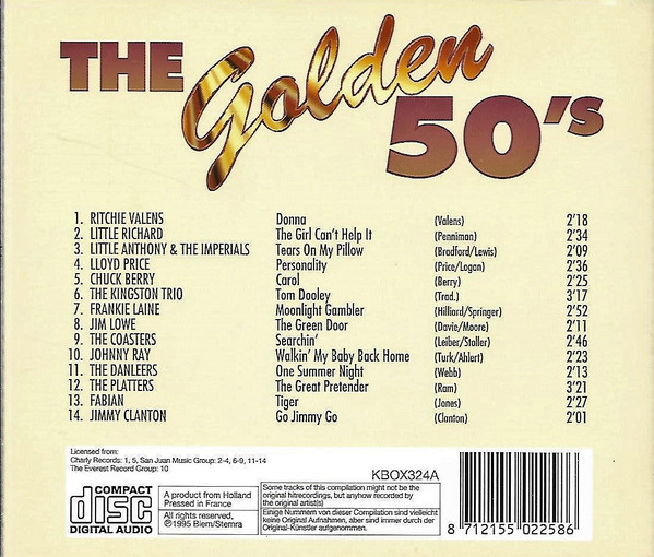 Various - The Golden 50's 4 Various - The Golden 50's