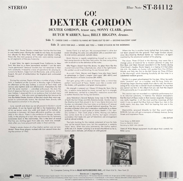 Dexter Gordon - Go! 2 Dexter Gordon - Go!