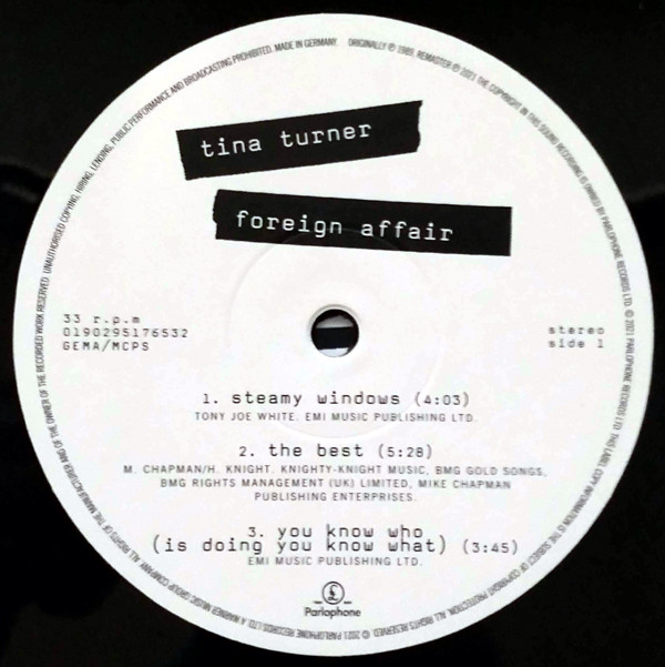 Tina Turner - Foreign Affair 4 Tina Turner - Foreign Affair
