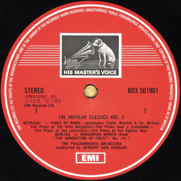 Herbert von Karajan - Karajan Conducts The Popular Classics Vol. 2 3 Herbert von Karajan - Karajan Conducts The Popular Classics Vol. 2