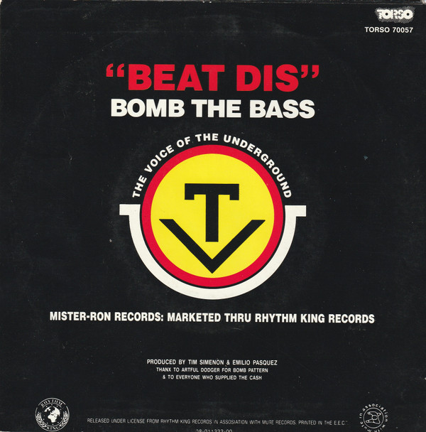 Bomb The Bass - Beat Dis 2 Bomb The Bass - Beat Dis