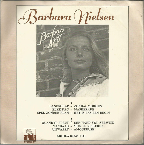 Barbara Nielsen - In Het Stamcafeetje / Vurige Vlam 2 Barbara Nielsen - In Het Stamcafeetje / Vurige Vlam