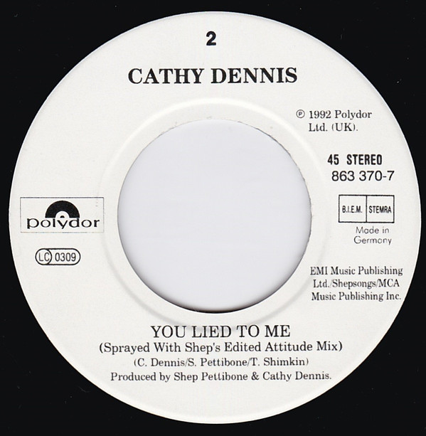 Cathy Dennis - You Lied To Me 4 Cathy Dennis - You Lied To Me