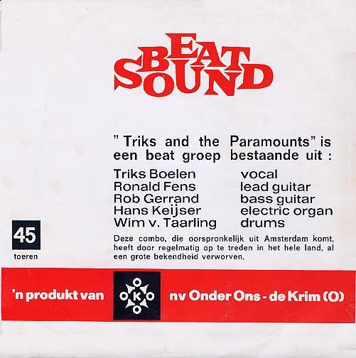 Triks And The Paramounts - Beat Sound 2 Triks And The Paramounts - Beat Sound
