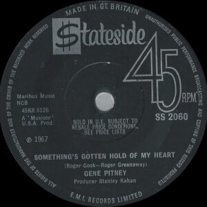 Gene Pitney - Something's Gotten Hold Of My Heart