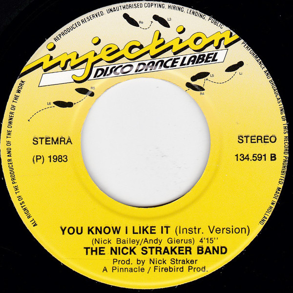 Nick Straker Band - You Know I Like It 3 Nick Straker Band - You Know I Like It