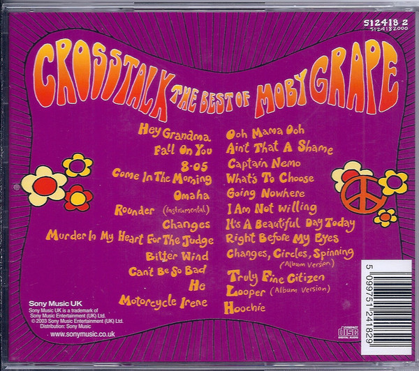 Moby Grape - Cross Talk - The Best Of Moby Grape 2 Moby Grape - Cross Talk - The Best Of Moby Grape