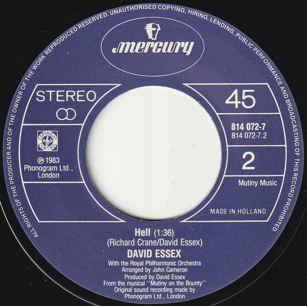 David Essex - Tahiti 4 David Essex - Tahiti