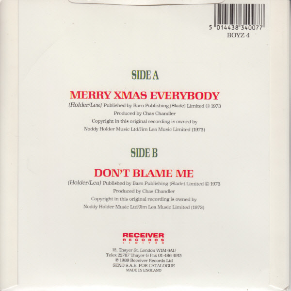 Slade - Merry Xmas Everybody 2 Slade - Merry Xmas Everybody