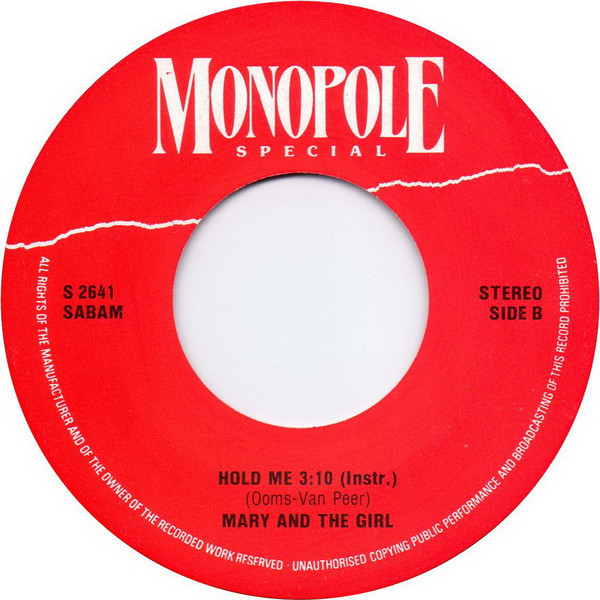Mary And The Girl - Hold Me 4 Mary And The Girl - Hold Me