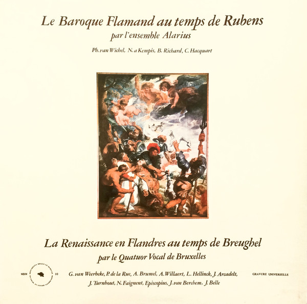 Alarius-Ensemble - Le Baroque Flamand Au Temps De Rubens / La Renaissance En Flandres Au Temps De Breughel 1 Alarius-Ensemble - Le Baroque Flamand Au Temps De Rubens / La Renaissance En Flandres Au Temps De Breughel