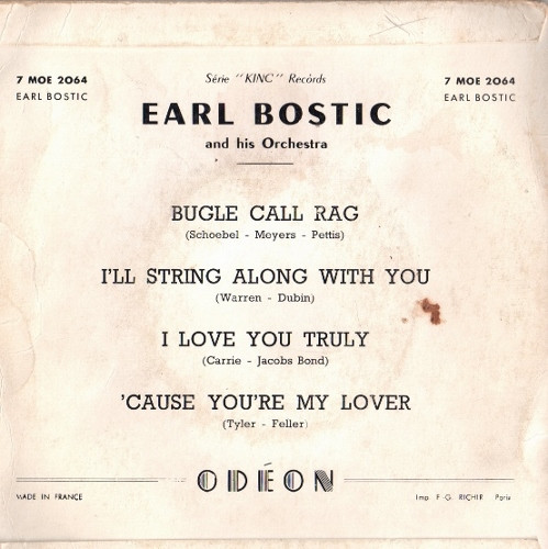 Earl Bostic And His Orchestra - Bugle Call Rag 2 Earl Bostic And His Orchestra - Bugle Call Rag