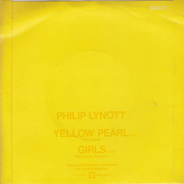 Phil Lynott - Yellow Pearl 2 Phil Lynott - Yellow Pearl