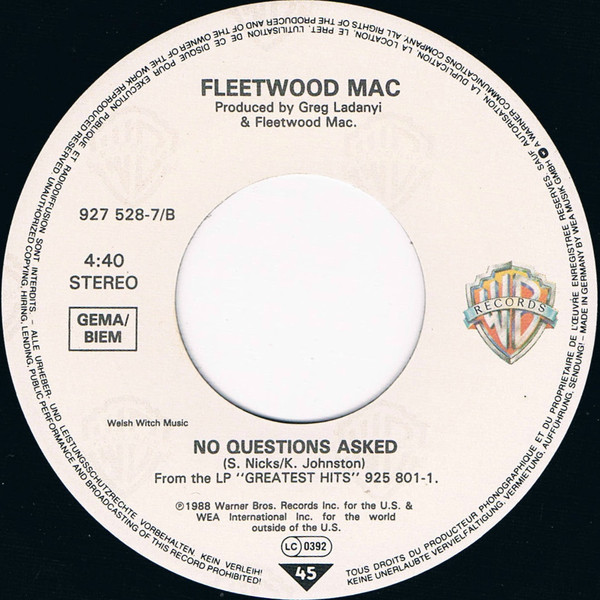 Fleetwood Mac - Hold Me 4 Fleetwood Mac - Hold Me