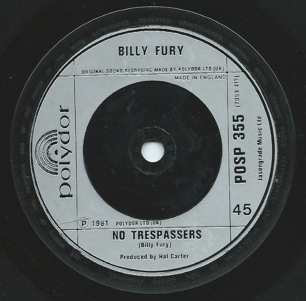 Billy Fury - Be Mine Tonight 4 Billy Fury - Be Mine Tonight