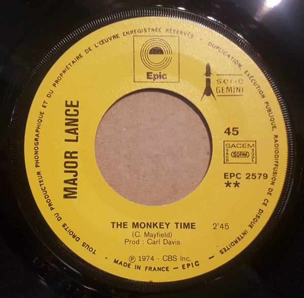 Major Lance - Um, Um, Um, Um, Um, Um / The Monkey Time 4 Major Lance - Um, Um, Um, Um, Um, Um / The Monkey Time