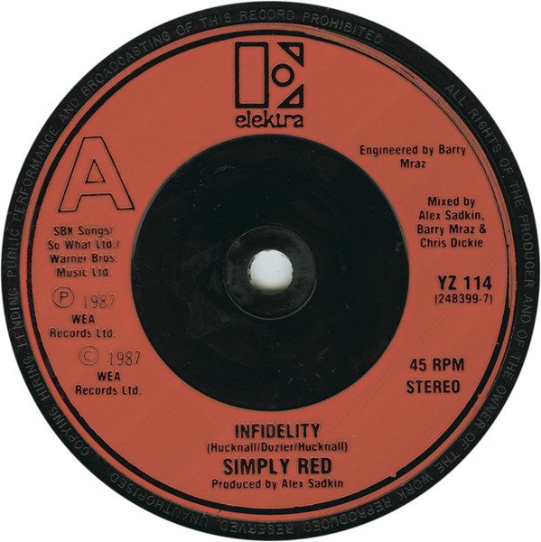 Simply Red - Infidelity 3 Simply Red - Infidelity