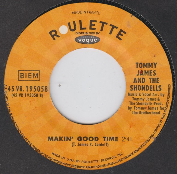 Tommy James & The Shondells - Ball Of Fire 4 Tommy James & The Shondells - Ball Of Fire